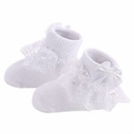 New Fashion Bow Lace Baby Socks