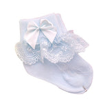 New Fashion Bow Lace Baby Socks