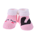 Pair Newborn Baby Cotton Winter Socks