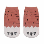 Cute Baby Boy Girl Cartoon Cat Paw Print Socks