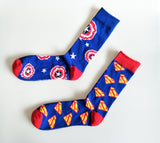 Men Comics Hero Socks