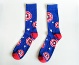 Men Comics Hero Socks