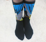 Men Comics Hero Socks