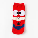 Superman Batman Captain Marvel Heros Boat Socks